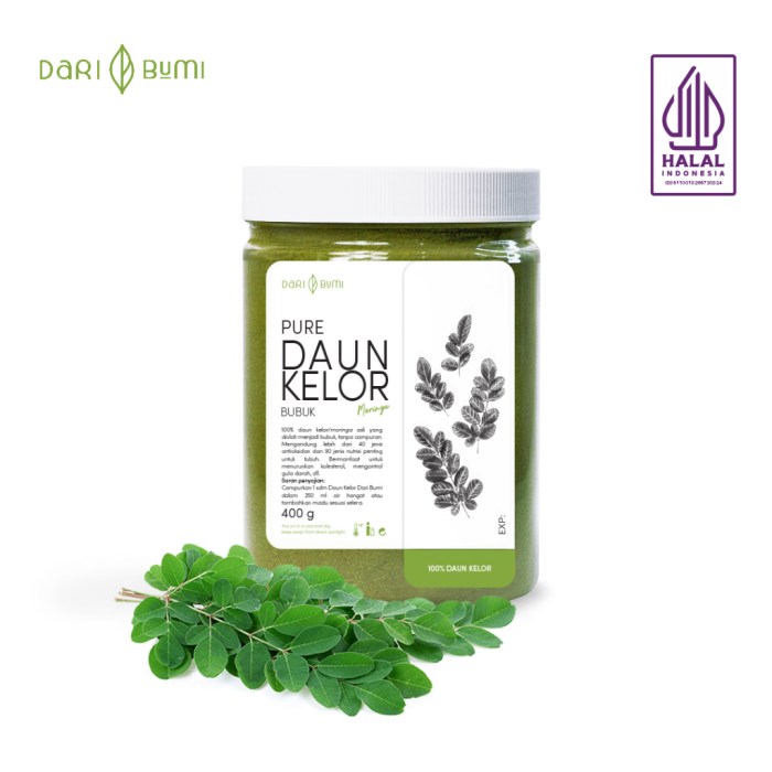 Minuman dari Daun Moringa untuk Vitalitas
