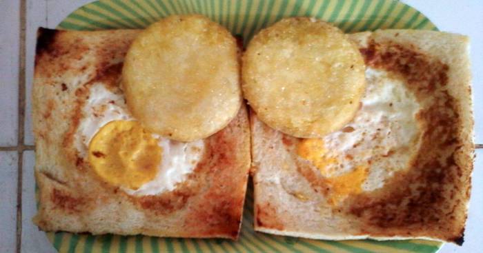 Kreasi Roti Panggang Telur Viral 2025