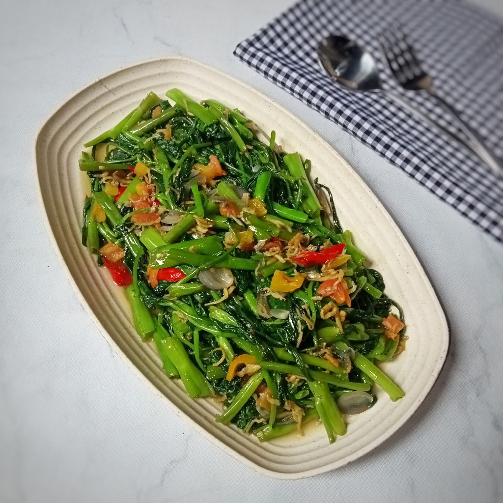 Resep Tumis Kangkung Teri Medan Sederhana Rumahan di Yummy App Resep Tumis Kangkung Teri Medan Sederhana Rumahan di Yummy App
