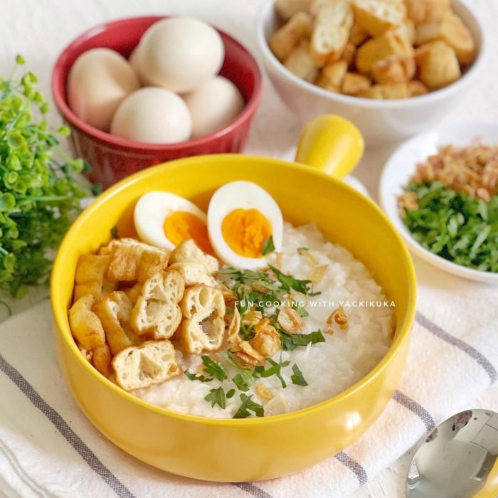 Bubur Ayam Homemade Tanpa Kaldu Instan