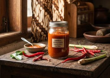 Cara Membuat Saus Cabe Homemade Tanpa Pengawet yang Pedas Segar dan Tahan Lama