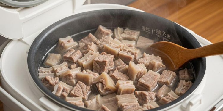 Merebus Kikil dengan Rice Cooker supaya Empuk Sempurna