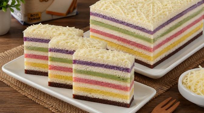 Resep Kue Lapis dari Roti Tawar, Inovasi Camilan Praktis dan Lezat Keluarga