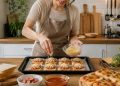 Membuat Pizza Mini Praktis dan Lezat dari Kulit Roti Tawar di Rumah