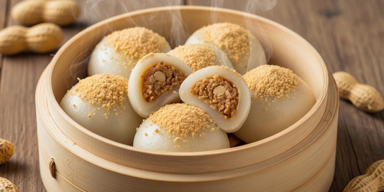 Resep Mochi Kukus Kacang Tanah Lembut dan Kenyal yang Bikin Ketagihan