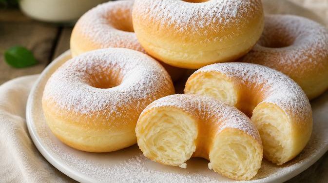 Resep Donat Susu Lembut dengan Takaran Sendok yang Mudah untuk Pemula