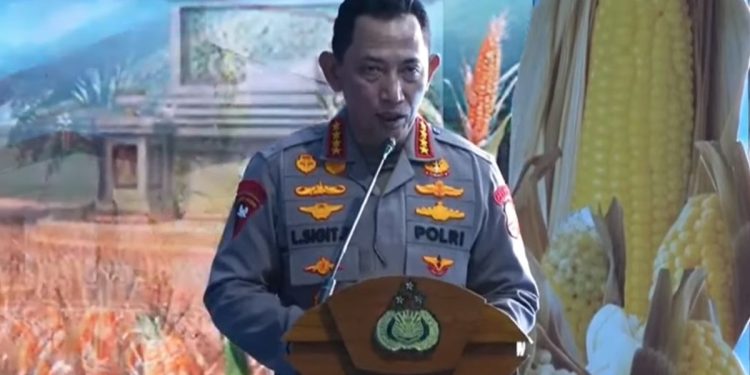 Kapolri Ungkap hasil panen jagung dan pembangunan ribuan SPPG di hadapan Prabowo