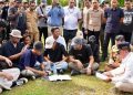 Gubernur Kalteng Agustiar Respon Aspirasi Mahasiswa dan Pekerja