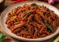 Daging Suwir Pedas dari Daging Kurban yang Empuk dan Tahan Lama