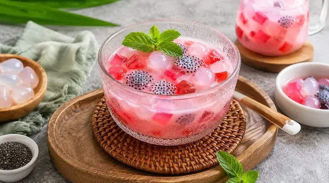 Cara Membuat Es Kolang Kaling Betawi Minuman Segar Khas Jakarta