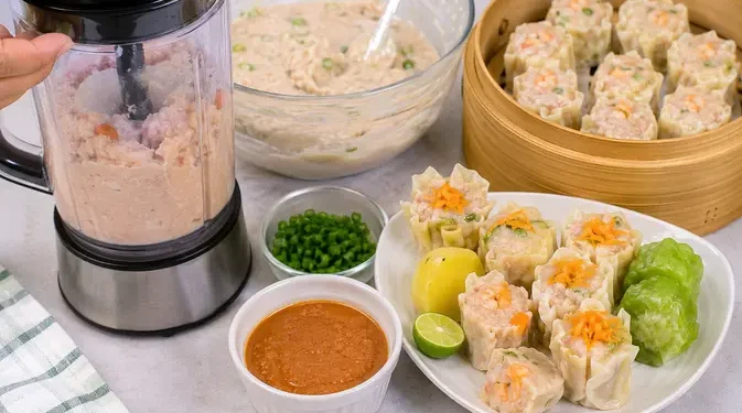 Resep Siomay Ayam Udang Lembut dan Gurih Pakai Blender untuk Pemula yang Mudah dan Anti Gagal