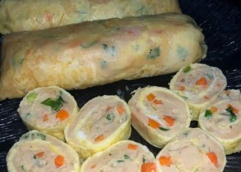 Resep Praktis Rolade Ayam Lezat Menggunakan Blender dengan Isian Gurih