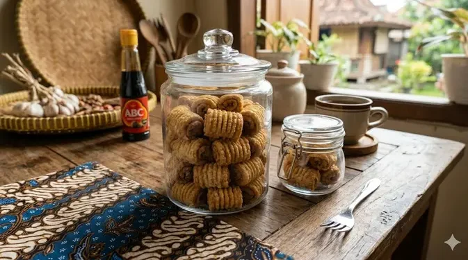 Resep Kue Garpu Asin Renyah Tanpa Telur yang Mudah Dibuat di Rumah