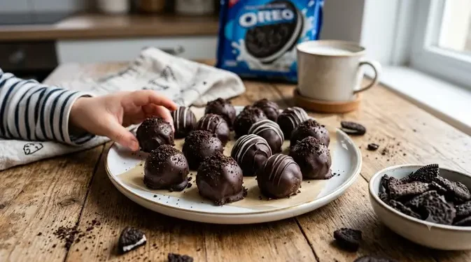 Resep Truffle Oreo 3 Bahan yang Bisa Dibuat Bersama Anak Tanpa Oven