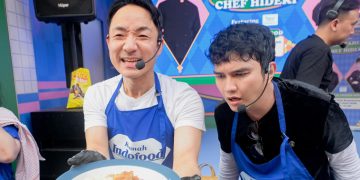 Duel Masak Aldi Taher Melawan Chef Hideki di Rumah PRJ 2026