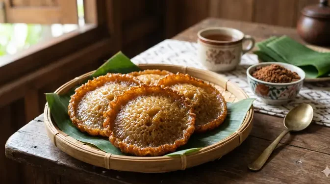 Resep Kue Cucur Gula Merah Berserat Cantik dan Empuk Tanpa Gagal