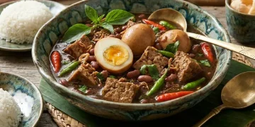 Resep Brongkos Telur Tahu Masakan Tradisional Jawa Lezat dan Penuh Rempah