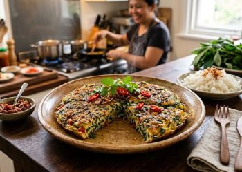Resep Telur Dadar Daun Singkong, Menu Sederhana yang Menggugah Selera di Rumah