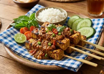 Resep Sate Tahu Sambal Kacang untuk Lauk Saat Tanggal Tua