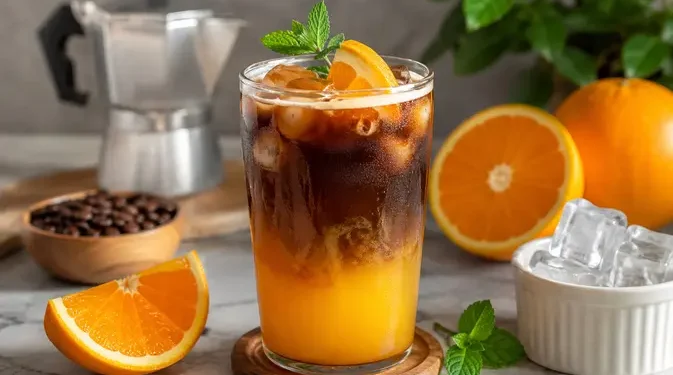Membuat Es Kopi Americano dengan Rasa Buah yang Segar dan Menyegarkan