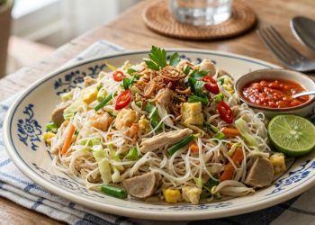 Resep Bihun Goreng Tanpa Kecap yang Tetap Enak dan Gurih