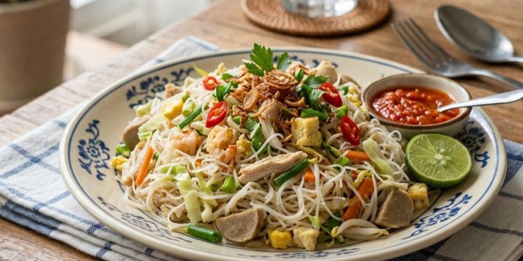 Resep Bihun Goreng Tanpa Kecap yang Tetap Enak dan Gurih