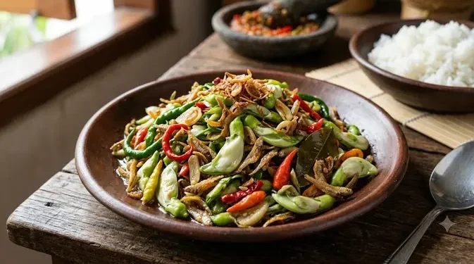 Resep Tumis Bunga Turi dan Teri Medan yang Lezat tanpa Rasa Pahit