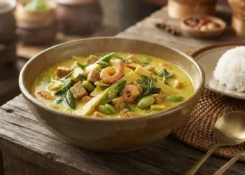 Resep Lodeh Rebung Gurih dengan Udang Tempe dan Petai untuk Sajian Rumahan