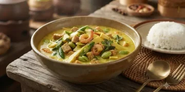 Resep Lodeh Rebung Gurih dengan Udang Tempe dan Petai untuk Sajian Rumahan