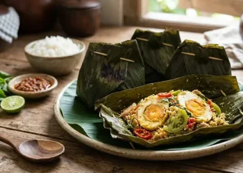 Resep Botok Telur Asin Pedas Gurih yang Bikin Nasi Cepat Habis