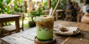Es Kopi Pandan Latte Rendah Kalori yang Creamy dan Nikmat untuk Diet