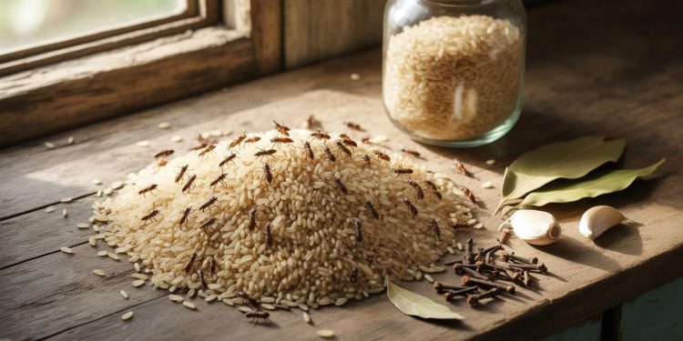 Mengatasi Kutu Beras dengan Bahan Alami dan Suhu Ekstrem yang Efektif