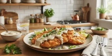 Resep Telur Crispy Saus Bawang Putih Renyah dan Creamy di Dalam