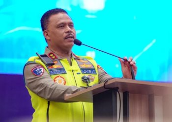 Sertijab Kakorlantas, Irjen Agus Sampaikan Berbagai Pesan kepada Irjen Wibowo