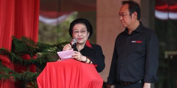 Monumen Kudatuli Diresmikan di Kantor DPP PDIP oleh Megawati