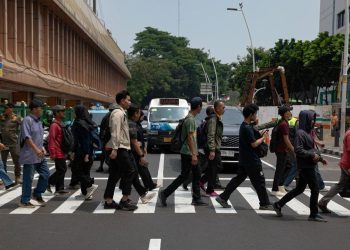 Dishub DKI Tambah CCTV dan Pengeras Suara di Penyeberangan Pejalan Kaki
