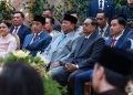 Nikahan Anak Boy Thohir, Prabowo dan Jokowi Duduk Bersama di Samping
