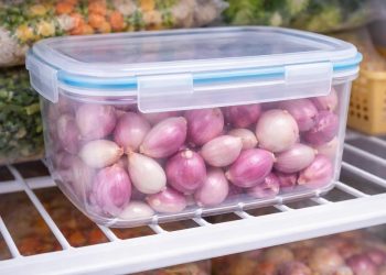 Menyimpan Bawang Kupas dalam Jumlah Banyak agar Tetap Segar dan Tidak Berlendir