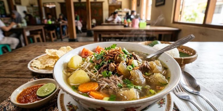 Resep Soto Kikil Kuah Bening Segar dan Empuk Tanpa Bau Prengus