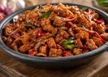 Resep Sambal Goreng Tempe Basah Pedas Manis dan Gurih yang Memikat Selera