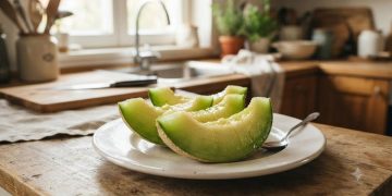 Cara Memotong Melon Agar Daging Buah Tidak Terbuang dengan Trik Mudah