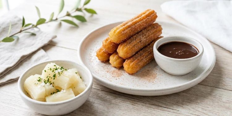 Membuat Churros Singkong Parut, Camilan Renyah dari Bahan Sederhana
