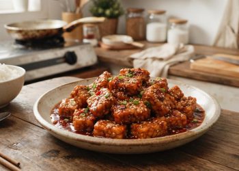 Membuat Tempe Saus Korea Pedas Manis dengan Tekstur Krispi yang Tahan Lama