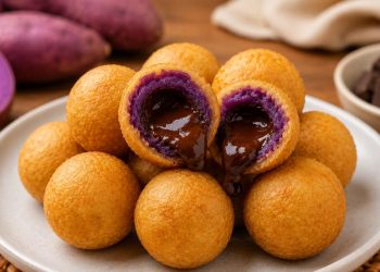 Bola-bola Ubi Coklat Lumer yang Menggoda Selera dan Cara Membuatnya