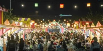 Pasar Senggol Menjadi Hungry Playground dengan 110 Tenant Kuliner dan Konser Gratis
