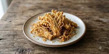 Resep Jamur Enoki Crispy Tanpa MSG yang Kriuk dan Tahan Lama