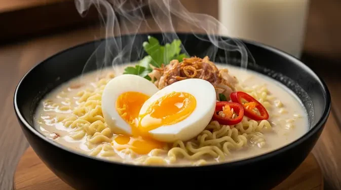 Resep Mi Rebus Telur Gurih Pedas Seperti Kaki Lima