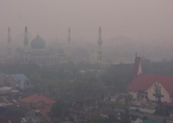 Pekanbaru Terkena Asap, Kualitas Udara Sangat Berbahaya