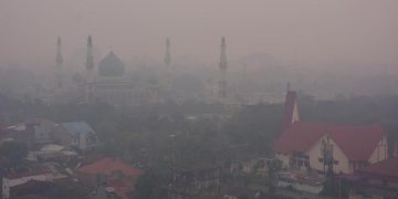 Pekanbaru Terkena Asap, Kualitas Udara Sangat Berbahaya