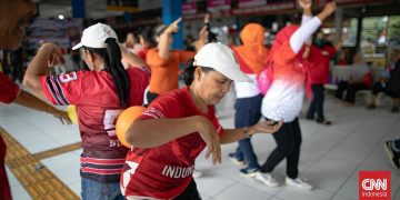 Lomba 17-an Menarik di Terminal Kampung Rambutan